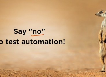 When say “no” to automated testing?