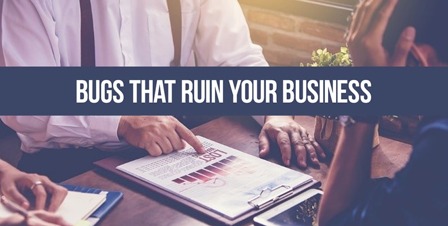 How bugs impact your business. With real-life examples