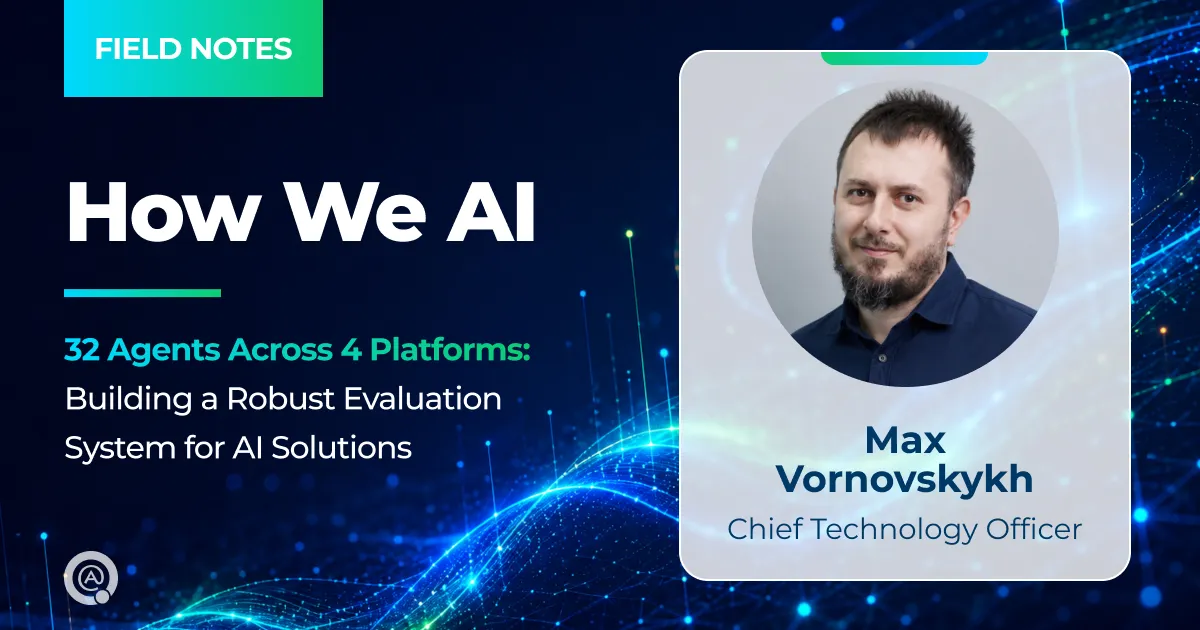 32 AI Agents Across 4 Platforms: Building a Robust Evaluation System for AI Solutions