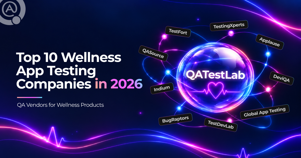 Top 10 Wellness App Testing Companies in 2026